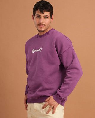 Supremacy Washed Crewneck Acid Washed Crewnecks IN YOUR SHOE