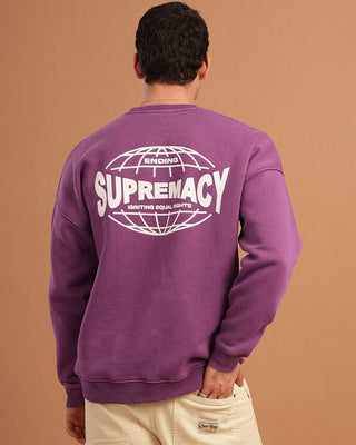 Supremacy Washed Crewneck Acid Washed Crewnecks IN YOUR SHOE