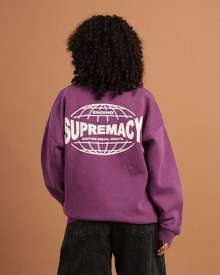 Supremacy Washed Crewneck Acid Washed Crewnecks IN YOUR SHOE