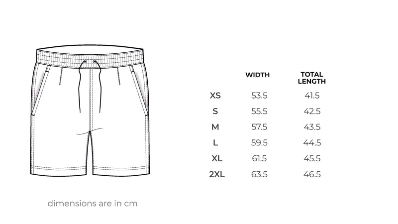 Orange Tuna Cat Swim Shorts