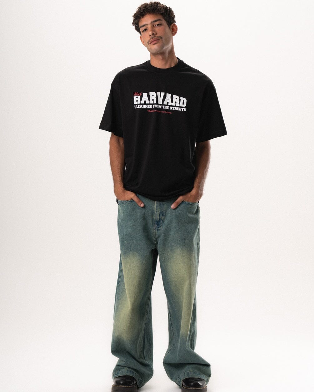 Taught By Mistake Oversized Tee Printed Oversized Tees IN YOUR SHOE