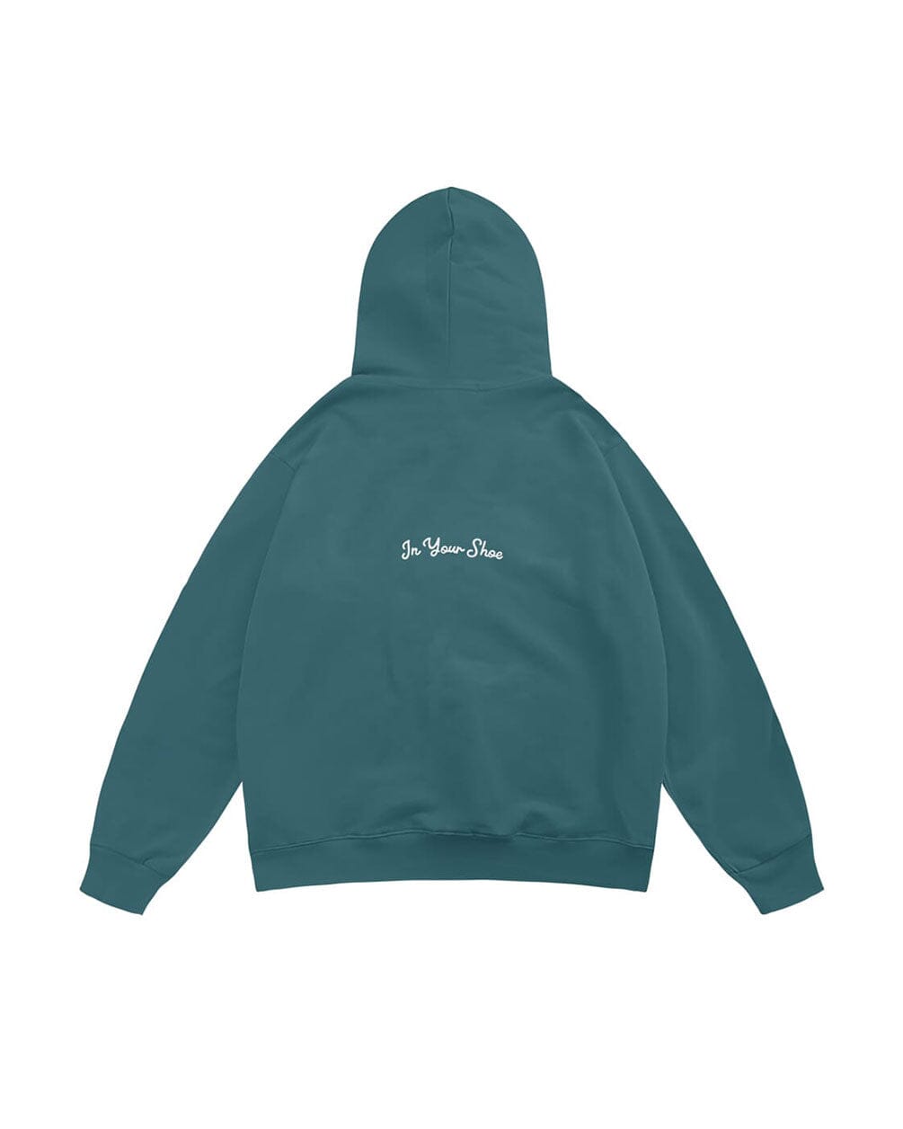 Teal Basic Heavy Oversized Hoodie Plain Hoodies IN YOUR SHOE