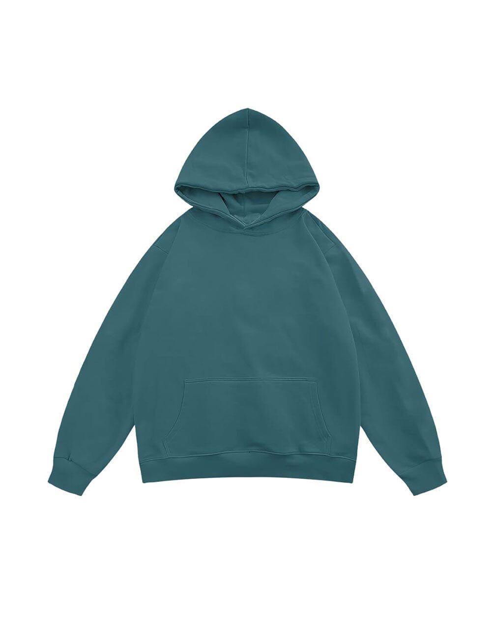 Teal Basic Heavy Oversized Hoodie Plain Hoodies IN YOUR SHOE