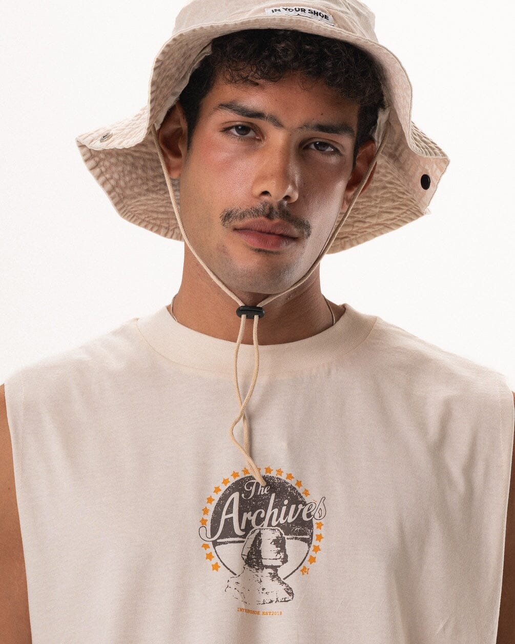 The Archives Sphinx Sleeveless Tee Sleeveless Tees IN YOUR SHOE
