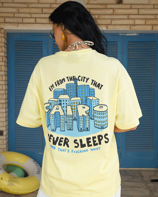The City That Never Sleeps Oversized Tee Printed Oversized Tees IN YOUR SHOE
