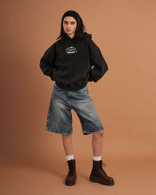 The Moon Boxy Fit Hoodie Boxy Hoodies IN YOUR SHOE S