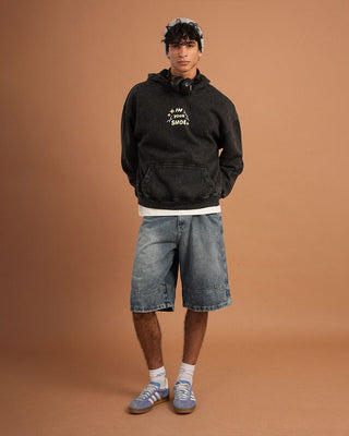 The Moon Boxy Fit Hoodie Boxy Hoodies IN YOUR SHOE M