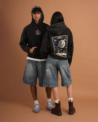 The Moon Boxy Fit Hoodie Boxy Hoodies IN YOUR SHOE L