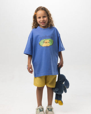 Tired Bird Oversized Kids Tee Kids Printed Oversized Tees IN YOUR SHOE 8-9