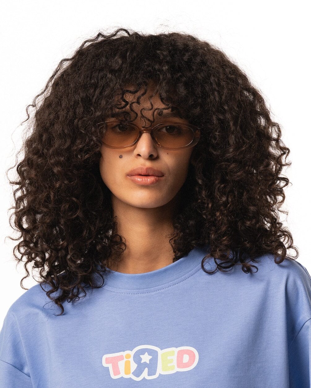 Tired Oversized Tee Printed Oversized Tees IN YOUR SHOE