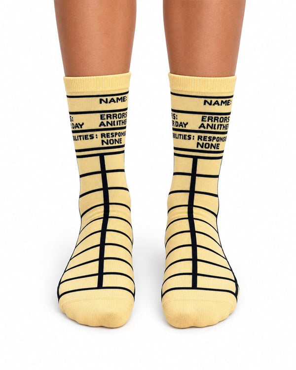 To-Do List Neck Socks