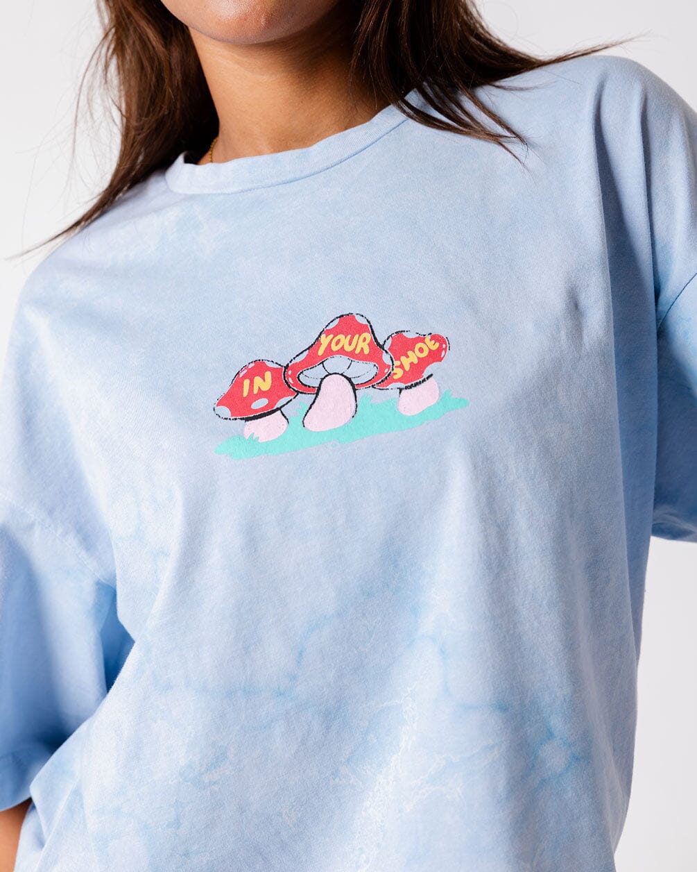 Trippin Thru Cropped Tee Statement Cropped Tee IN YOUR SHOE XL