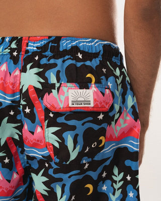 Tropical Nights Swim Shorts Swim Shorts IN YOUR SHOE