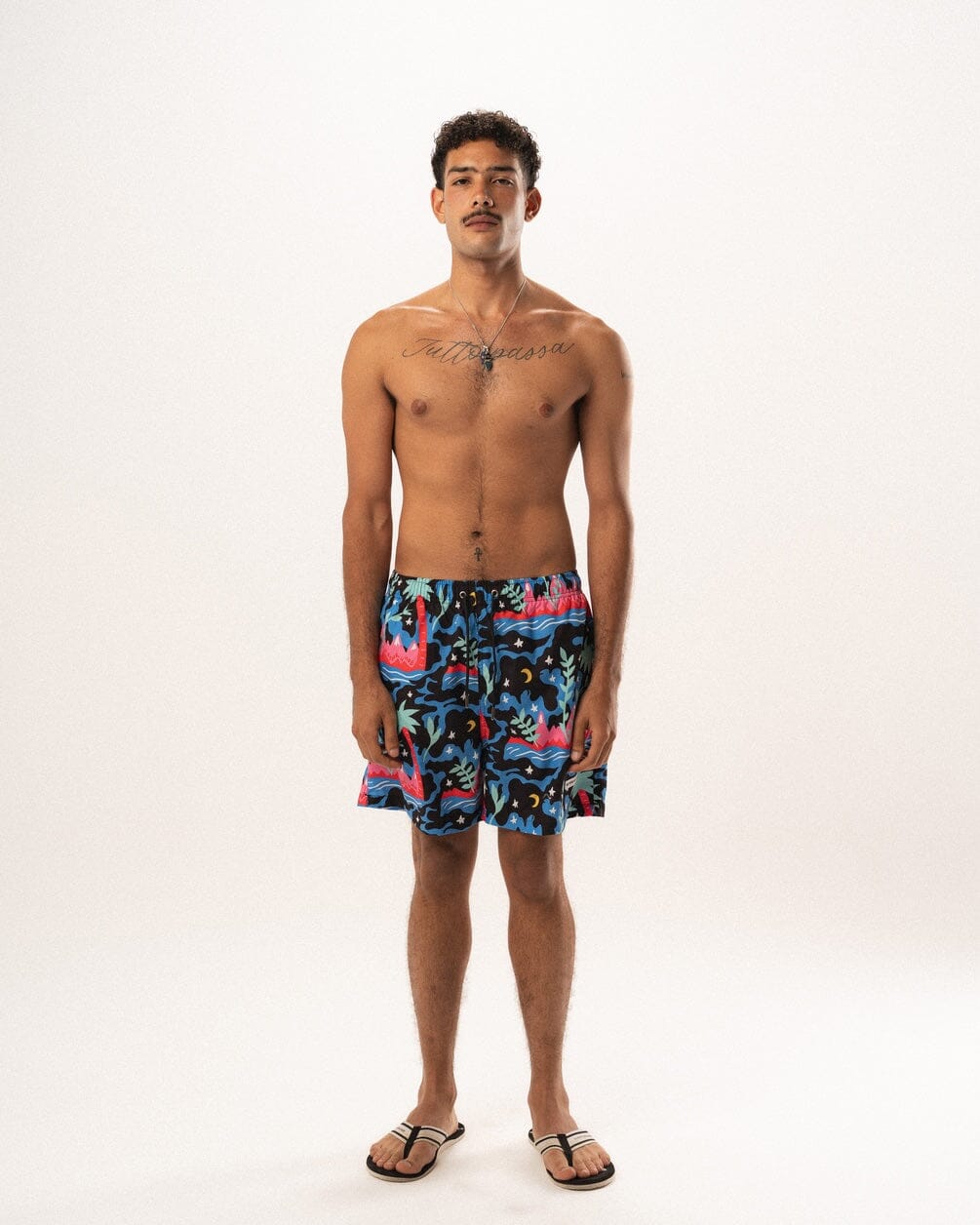 Tropical Nights Swim Shorts Swim Shorts IN YOUR SHOE M