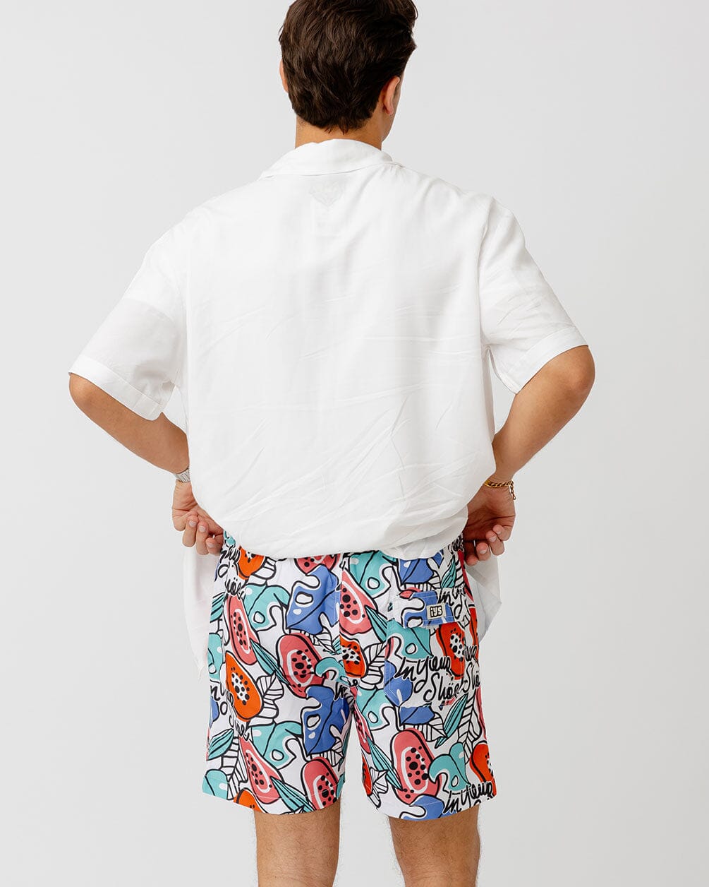 Tropical Swim Shorts Swim Shorts In Your Shoe XL