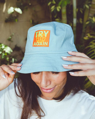 Try Again Bucket Hat Bucket IN YOUR SHOE