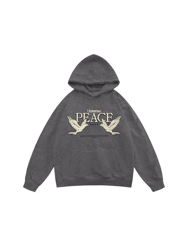Universal Peace Washed Hoodie