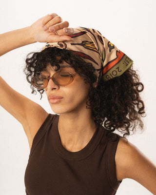 Veggie Satin Bandana Bandana IN YOUR SHOE