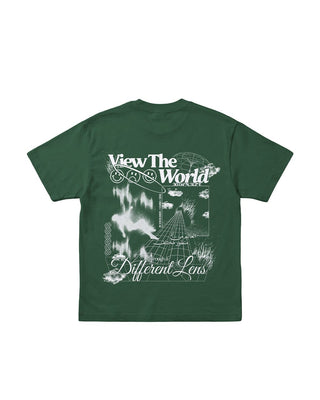 View The World Oversized Tee Printed Oversized Tees IN YOUR SHOE
