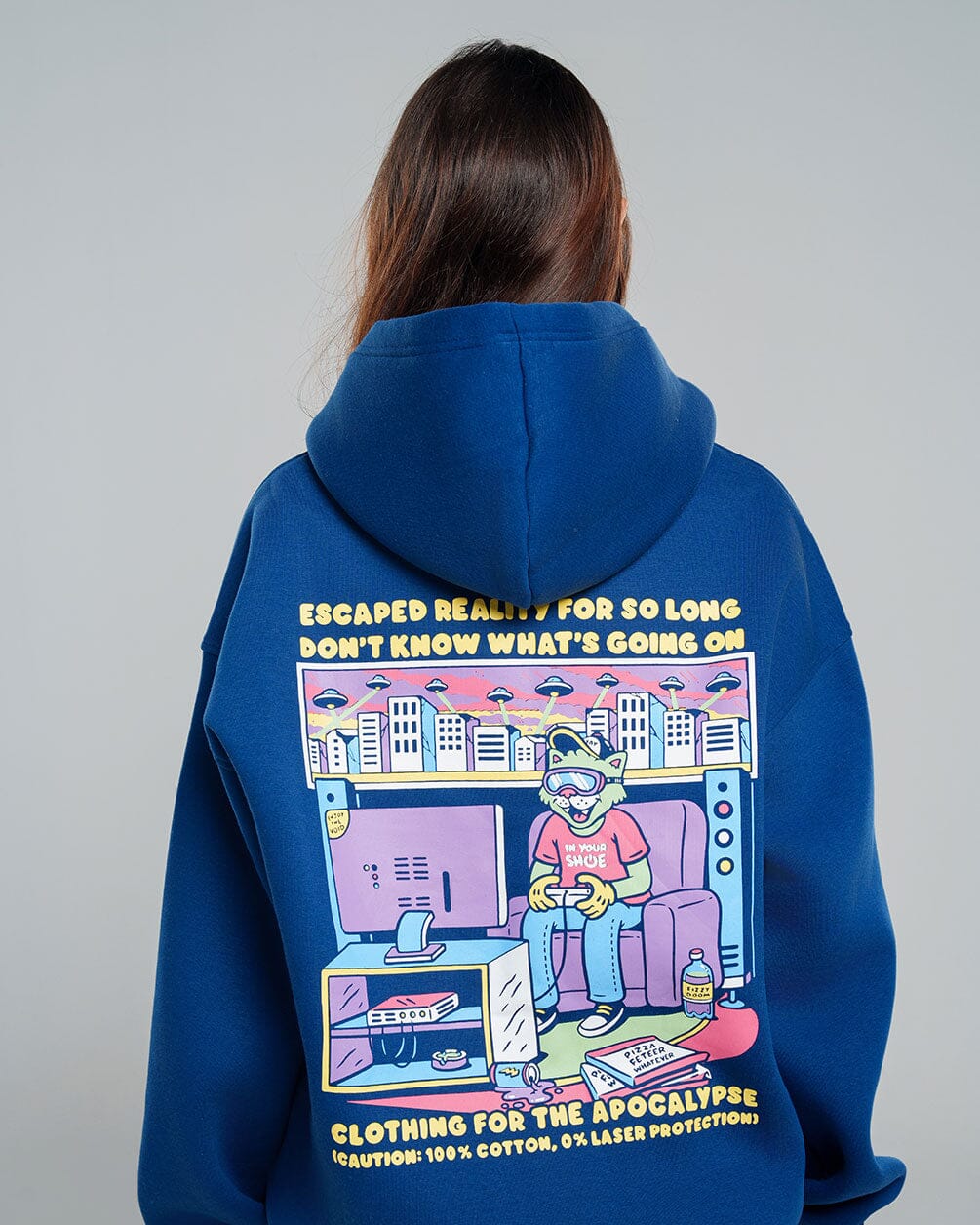 Virtual Escape Hoodie Printed Hoodies IN YOUR SHOE L