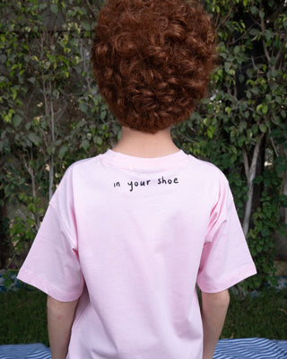 Wall Decor Oversized Kids Tee Kids Printed Oversized Tees IN YOUR SHOE