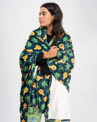 Weed Fluffy Blanket Fluffy Blanket IN YOUR SHOE