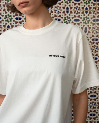 White Basic Regular Tee Basic Regular Tee IN YOUR SHOE M