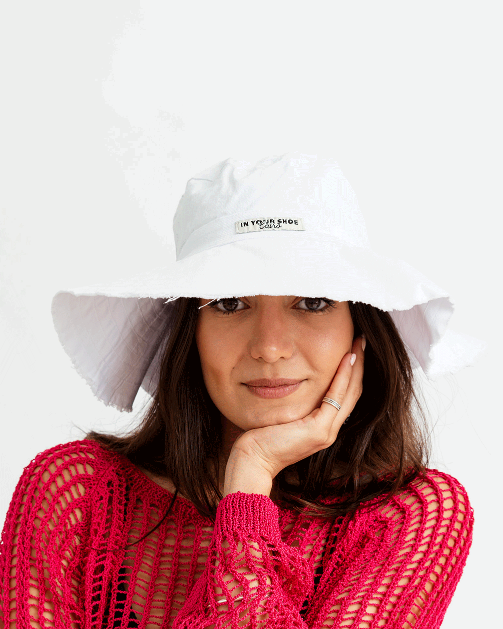 White Floppy Hat Floppy Hats IN YOUR SHOE