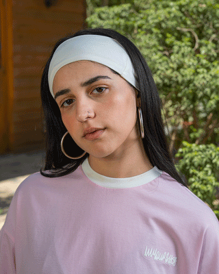 White Headband Headband IN YOUR SHOE