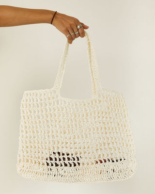 White Net Tote Bag Net Tote Bag IN YOUR SHOE