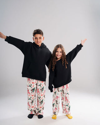 Xmas Party Kids Fluffy Pjoys Kids Fluffy Pjoys IN YOUR SHOE 2-3