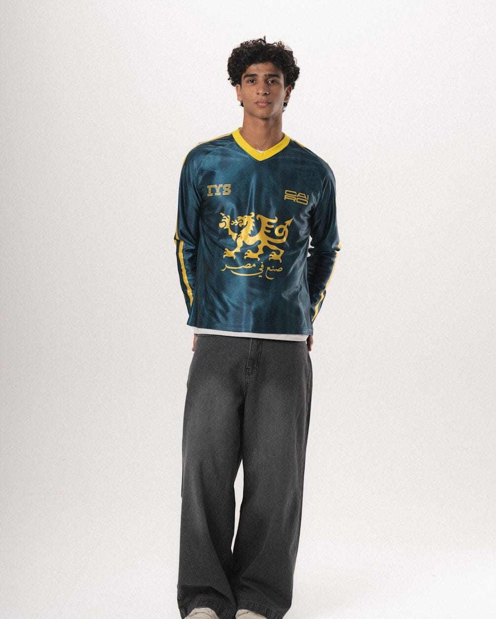 Yellow Cairo Boxy Long Sleeve Jersey Jersey IN YOUR SHOE