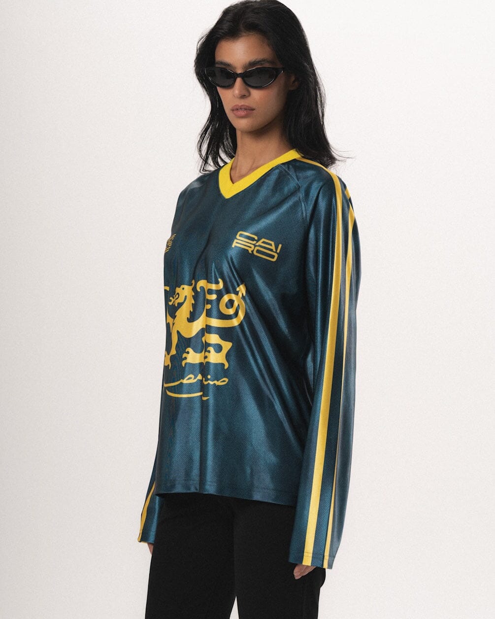Yellow Cairo Boxy Long Sleeve Jersey Jersey IN YOUR SHOE