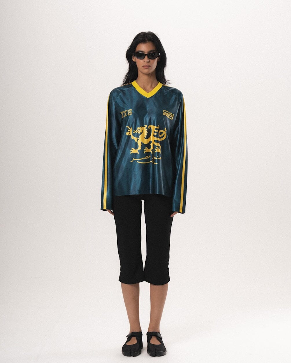 Yellow Cairo Boxy Long Sleeve Jersey Jersey IN YOUR SHOE