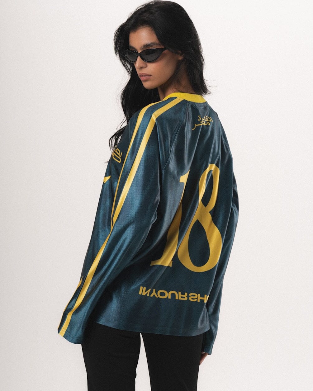 Yellow Cairo Boxy Long Sleeve Jersey Jersey IN YOUR SHOE