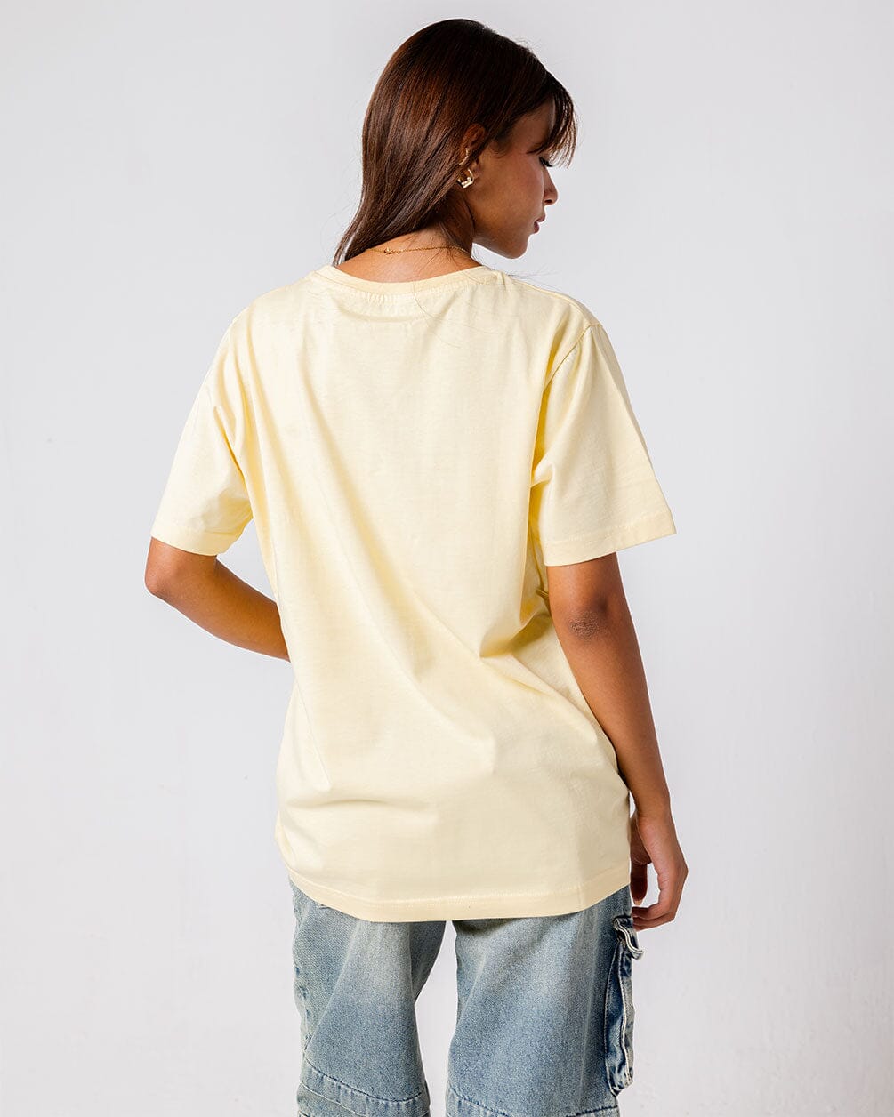 Yellow IYS Printed Regular Tee Printed Regular Tees IN YOUR SHOE
