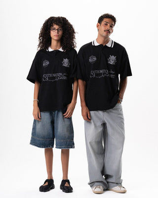 Youth Nation Oversized Polo Polo T-Shirts IN YOUR SHOE S