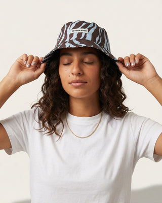 Zebra Bucket Hat Bucket IN YOUR SHOE