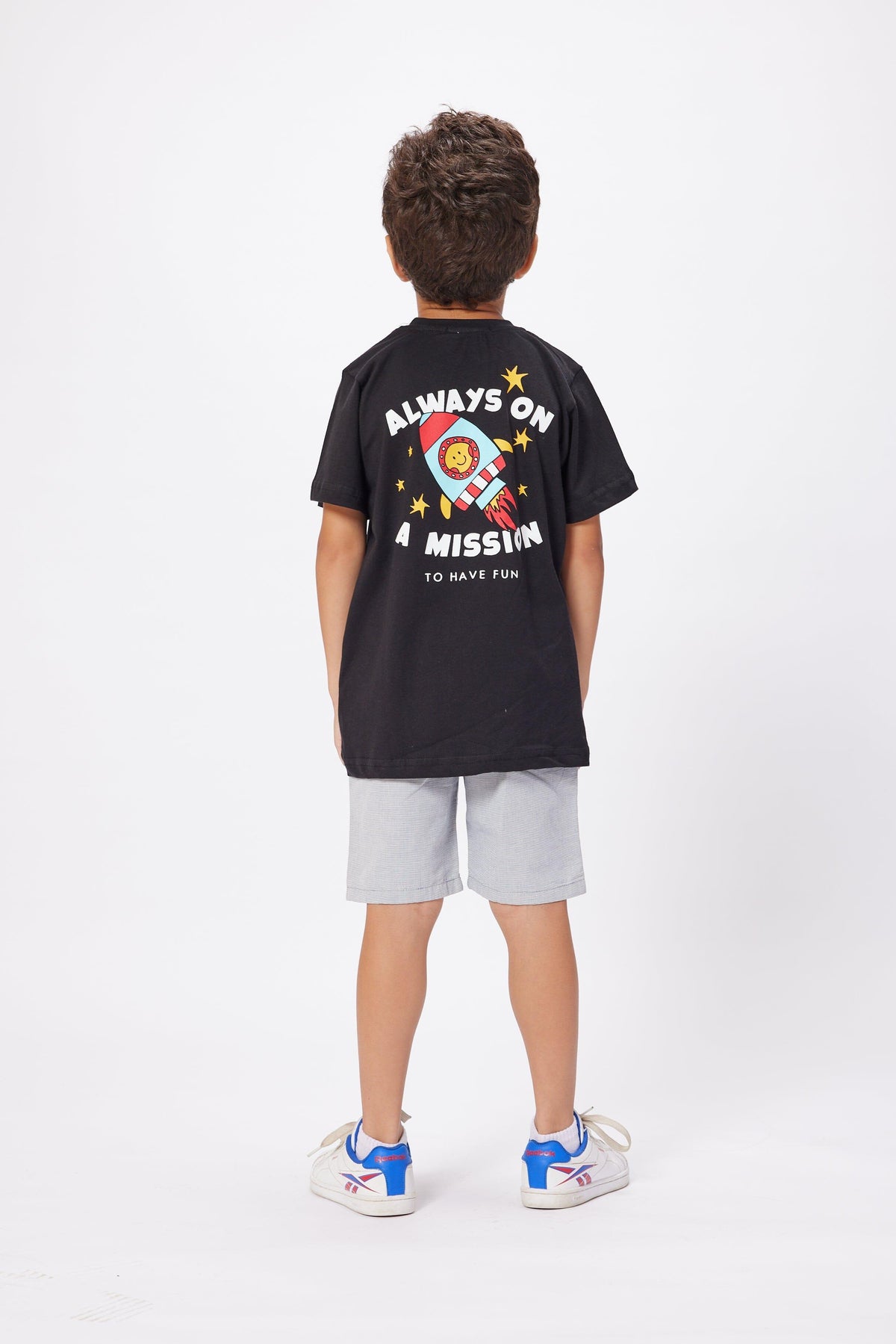 Always On A Mission Printed Tee ( Kids ) Kids Regular Printed Tees IN YOUR SHOE 4-6