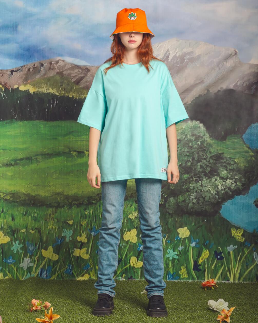 Baby Blue - Basic Oversized Tees Basic Oversized Tees IN YOUR SHOE S