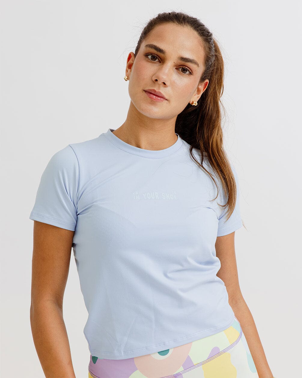 Baby Blue Basic Sports T-shirt Basic Sports T-shirt IN YOUR SHOE 