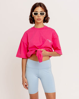 Baby Blue Biker Short Biker Short IN YOUR SHOE