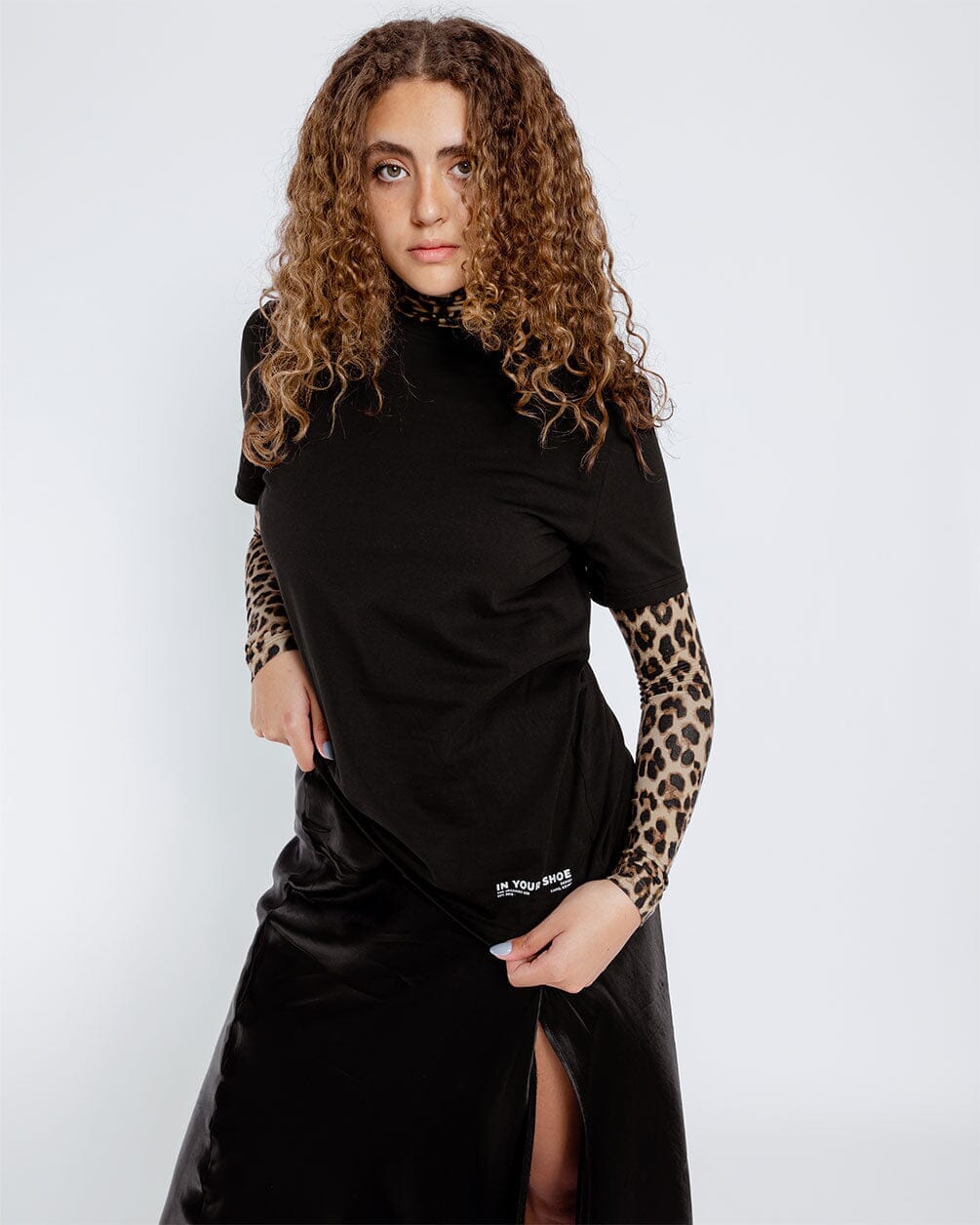 Black Basic Regular Tee Basic Regular Tee IN YOUR SHOE