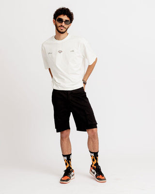 Black Cargo Short Cargo Shorts IN YOUR SHOE
