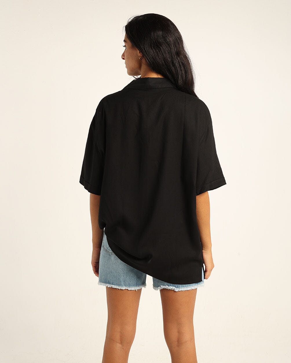 Black Short Sleeve Shirt Short Sleeve Shirt IN YOUR SHOE