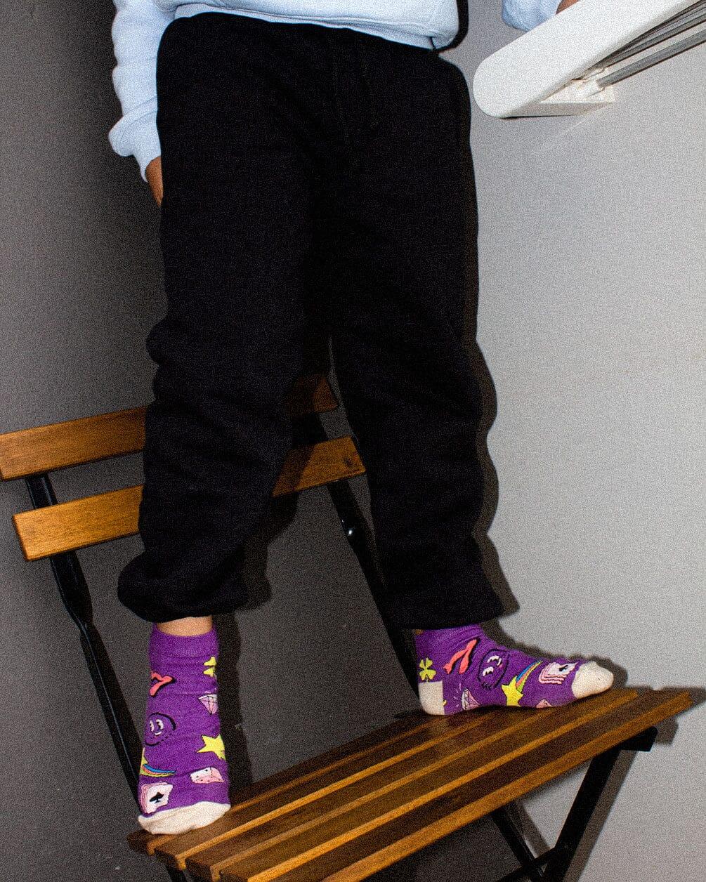 Black Swants (Kids Sweatpants) Swants (Kids) IN YOUR SHOE 10-12 Years