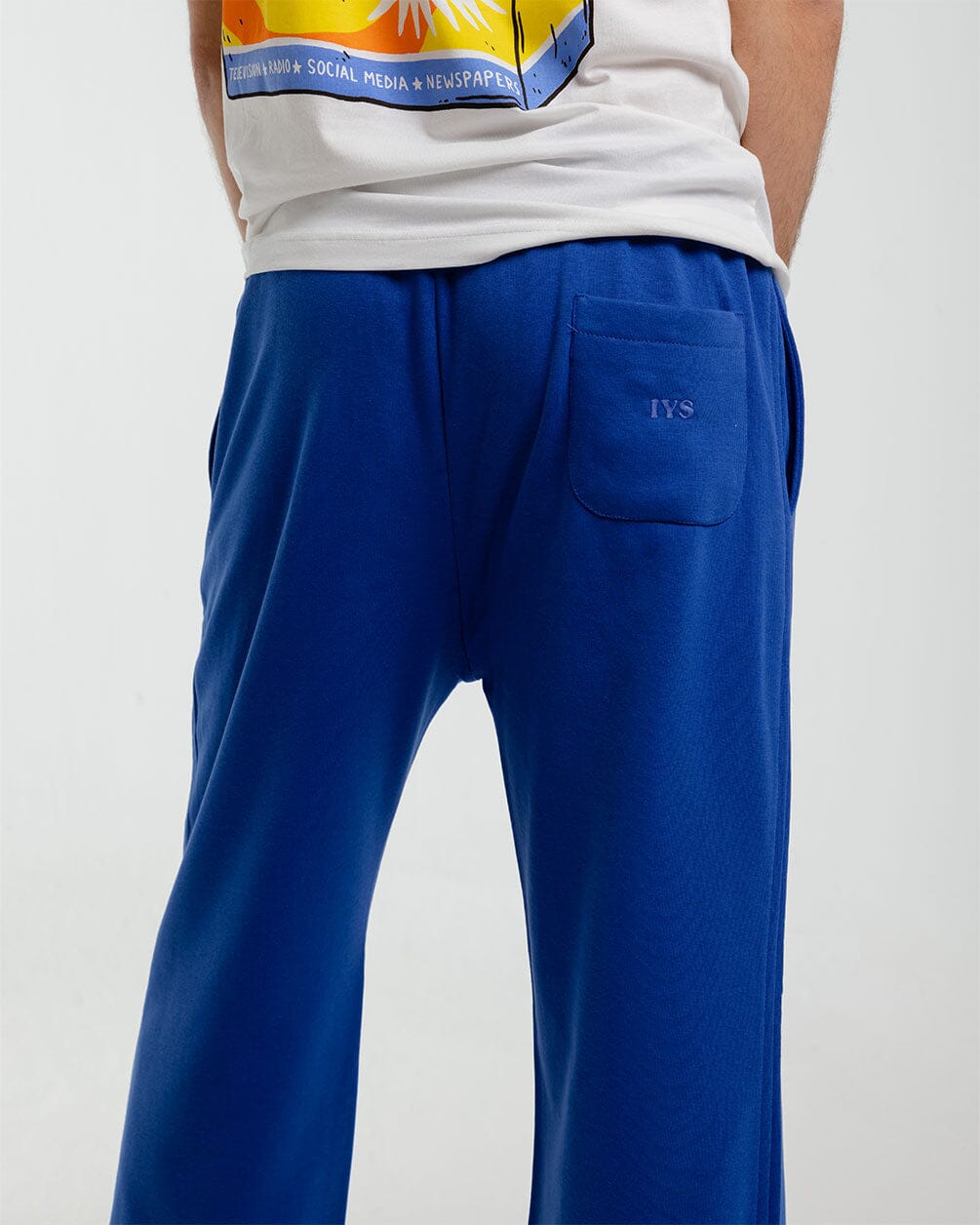 Blue Straight Swants (Sweatpants) Swants IN YOUR SHOE