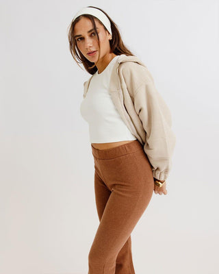 Brown Flare Pants Flare Pants IN YOUR SHOE M