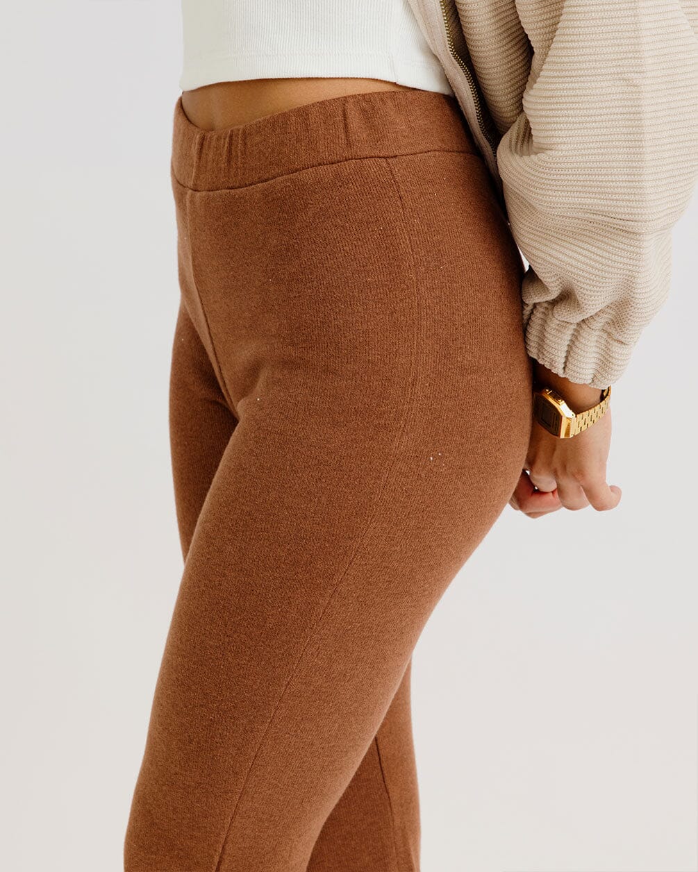 Brown Flare Pants Flare Pants IN YOUR SHOE 