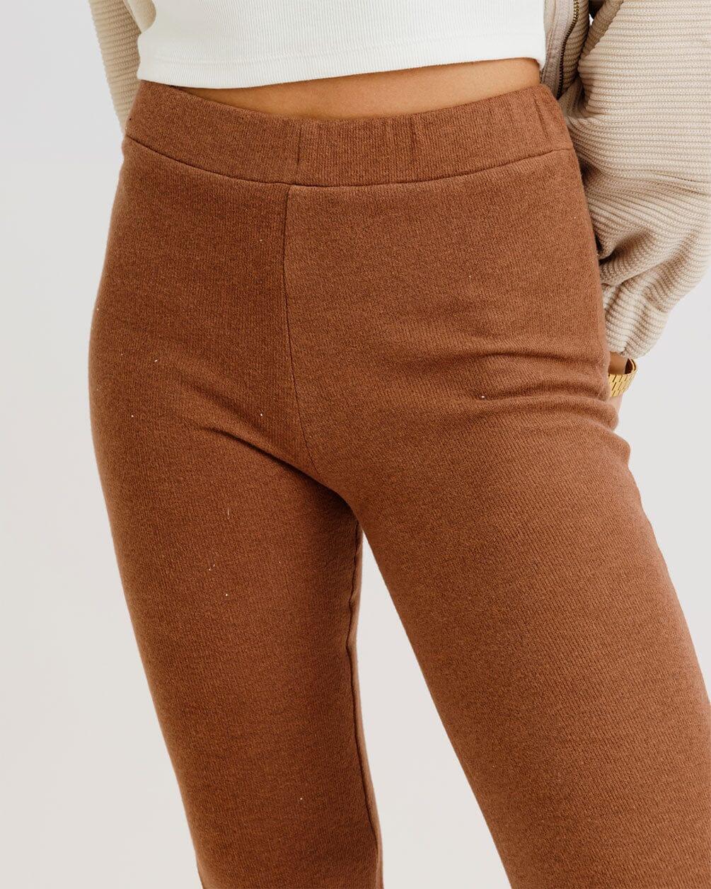 Brown Flare Pants Flare Pants IN YOUR SHOE
